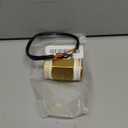 Eujgoov Water Flow Meter with Counter YF-B10 Brass G1 Male Thread Hall Effect Liquid Flow Sensor for Water Heaters DC24V 2-50L/Min