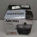 Aroma Housewares ARC-363-1NGB 3 Uncooked/6 Cups Cooked Rice Cooker, Steamer, Multicooker, 2-6 cups, Black