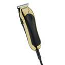 Wahl T-Pro Corded Compact Men's Beard Trimmer with Diamond Finished T Blade for Bump Free Precision Outlining, Detailing, and Trimming - Model 9307-300, Black/Gold