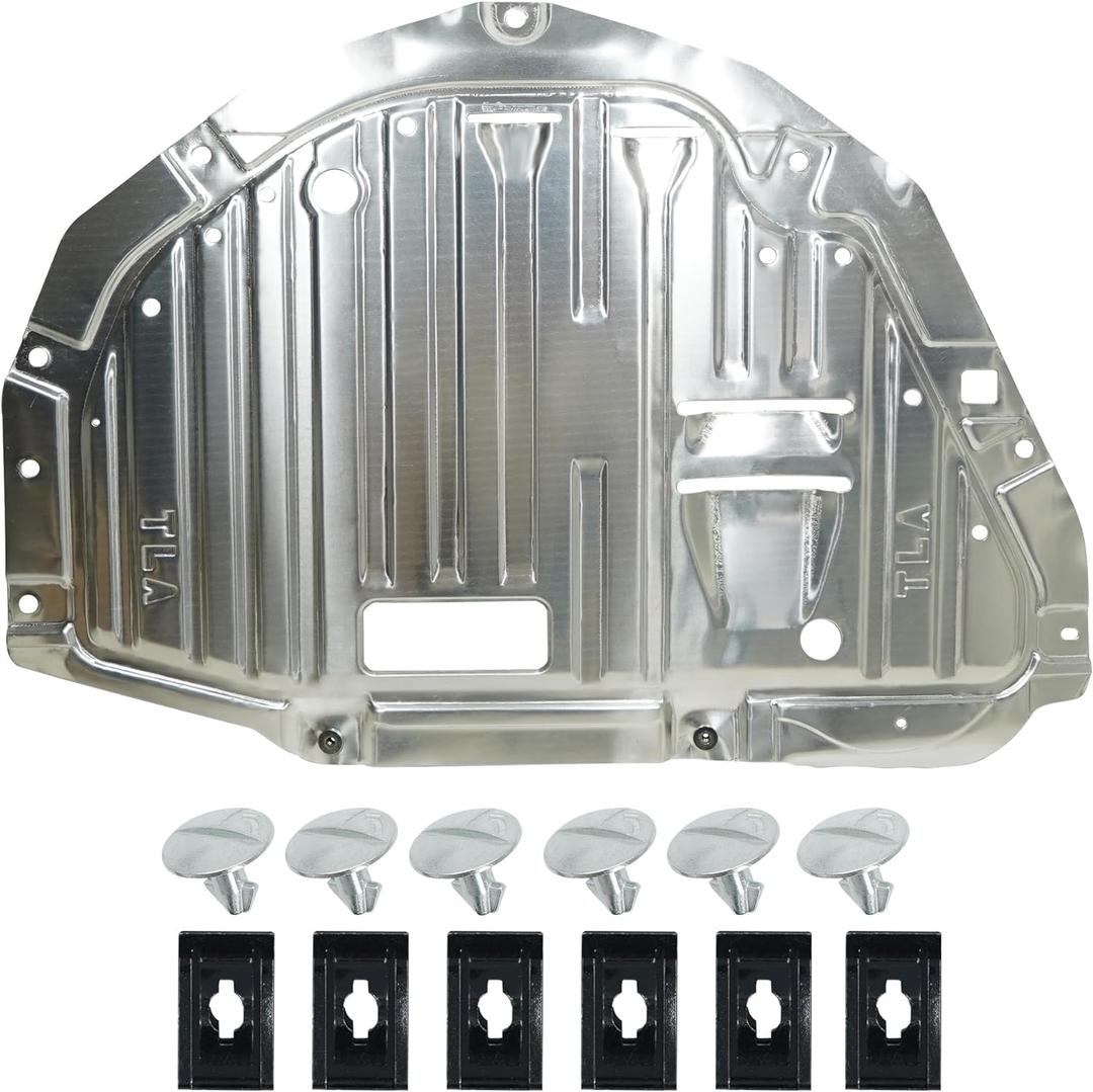 74112-TLA-A01 74112TLAA01 1 pcs Al-mg Alloy Lower Engine Cover Lid Compatible with Honda CR-V CRV EX EX-L 2017 2018 2019 2020 Splash Guard Shield 2017-2022 Under Car Board