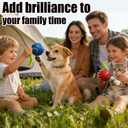 2 x Interactive Cat Toys for Indoor Cats & Dogs, 2025 Newly Upgraded Version Tail 3.0 Cat Toys, Smart Interactive Cat & Dog Toy Ball, Automatic Moving Ball Christmas Birthday Gift for Pets (Blue)