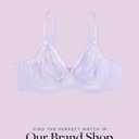 Curvy Couture womens Plus Size Thong Panties Available in Smooth, Mesh and Lace (X-Large, Lavender Shimmer)