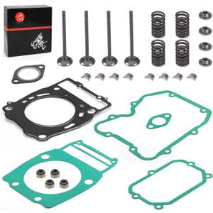 Intake Exhaust Valve Kit w/Gasket for Polaris Sportsman Magnum Scrambler Big Boss ATP Ranger 400 425 500 1995-2014
