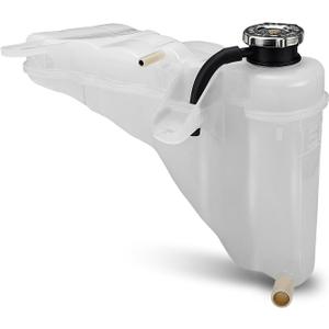 603-380 Coolant Overflow Reservoir Tank with Cap For 2011-2021 Chrysler 300/Dodge Challenger Charger V6 V8 Replaces# 55111260AB, 55111260AF