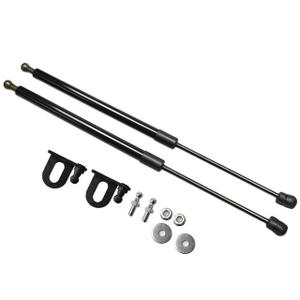 TSUBASA Lift Supports for Scion xB E150 2008-2015 Toyota Rukus Front Hood Bonnet Modify Gas Struts Carbon Fiber Shock Dampers Spring Rod Bar (2PCS) (Normal Black)