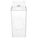 Cabilock Wall Mount Glove Holder Acrylic Storage Box Transparent Gloves Dispenser Organizer for Masks Space Saving Solution for Home Office Lab