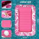 Inflatable Tanning Pool Lounger Float - Jasonwell 4 in 1 Sun Tan Tub Sunbathing Pool Lounge Raft Floatie Toys Water Filled Tanning Bed Mat Pad for Adult Blow Up Kiddie Pool Kids Ball Pit