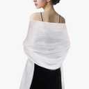 Womens Scarf Pashmina Shawls and Wraps for Evening Dress Wedding Bridesmaid Gift