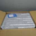 COZYLOOM Modern Striped Farmhouse Rug - 9x12, Grey, Washable, Non Slip, Stain Resistant, Suitable for Living Room, Bedroom, Dining Room, Office, Classroom