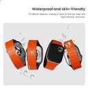 Silicone Magnetic Apple Watch Band, Compatible with iWatch Ultra 1/2/3, Series 1-11, SE 1-3, 38mm-49mm, Waterproof Sweatproof Watch Strap for Men Women