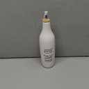 HOMCDALY Ceramic Olive Oil Dispenser for Kitchen, Stoneware 16oz Oil Cruet and Vinegar Bottles Dispenser, Kitchen Dispenser Bottle for EVOO Vinegar Syrups, Modern Farmhouse Design(W-O)