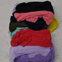 CLLOT 20 Colors Super Stretchy Soft Knot Baby Girl Headbands with Hair Bows Nylon Head Wrap For Newborn Baby Girls Infants Toddlers Kids