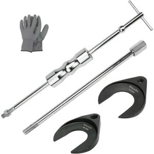 ReluxGo Inner CV Axle Puller Tool Set with 5/8"-18 Slide Hammer & Adapter Inner CV Joint Removal Tool Kit Front Wheel Drive Axle Puller Set Compatible with Taurus Sable FWDs from 1986 to 2021