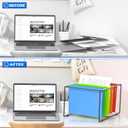 2 Sets Legal/Letter Size Hanging File Folder Frame,Fit Size Over 9.6H/16.16L File Cabinet Rail/Drawer/Inserts,Hanging File Holder,Desk Organizer for Accessories,Filing Box Anti-Scratch/Rusty