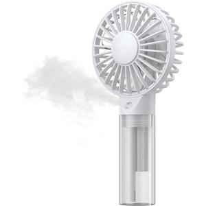 TOPK Portable Misting Fan - Rechargeable Handheld Personal Spray Water Mist Fan 32ml Water Tank Mini Cooling Hand Fans for Travel, Outdoors, Makeup, Camping, Home, and Office Use