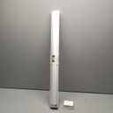 Zebra Blinds for Windows (35" W x 72" H, White) Zebra Roller Window Shades, Corded Dual Layer Light Filtering Privacy for Day and Night, Light Control and Protecting Privacy for Home and Office