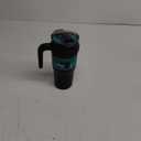 REDUCE 40 oz Stainless Steel Tumbler with Handle - Dual-Wall Vacuum Insulated Travel Mug, Sweat-Proof Lid & Reusable Straw - Keeps Drinks Cold for 24 Hrs, Fits Cupholders, Dishwasher Safe - Phantom