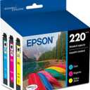 EPSON 220 DURABrite Ultra Ink Standard Capacity Color Combo Pack (T220520-S) Works with WorkForce WF-2630, WF-2650, WF-2660, WF-2750, WF-2760, Expression XP-320, XP-420, XP-424