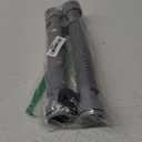 iFealClear 2 Pack P-Trap Drain Pipe, Flexible Sink Drain Pipe with 4 Rubber Sealing Rings, Expandable 11"-34.5" P Trap Tube Fits 1-1/2'', 1-1/4'' Holes for Kitchen, Bathroom, Garbage Disposal, Gray (Grey Color)