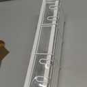 2025 New Adhesive Shower Caddy, Shower Shelves with 16 Hooks, White 2 Pack