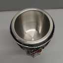 YIXINLOMYY Dragon Goblet Stainless Steel Dungeons and Dragon Gift for Men, 7 oz Chalice Wine Goblet Cross Medieval Drinking Cups Gothic D&D Goblet Vintage Halloween Christmas Gift (Red)