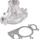 AW4124 Water Pump with Gasket Compatible With 2006-2009 Land Rover Range Rover 2000-2006 Lincoln LS 1997-2009 Jaguar XKR S-type XJR V8 3.9L 4.0L 4.2L