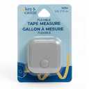 Retractable Body Measuring Tape 1.5M Soft Ruler Tape Measure with Lanyard for Sewing Tailoring Cloth Measurement Mini Size Portable Practical Plastic Measuring Tool Blue Pink White 150cm/59.06"