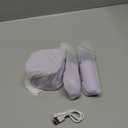 Portable Bluetooth Karaoke Speaker with 2 Wireless Microphones & LED Lights for Kids Birthday Parties (K1-2MIC-PURPLE)