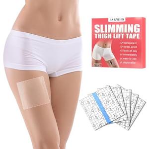Parniho Thigh Lift Tape for Loose Skin, Instant Lift Patch for Legs Clear Adhesive Strips for Instantly Lift Loose Skin, Waterproof Sweatproof Body Tape for Women, 8 Pieces