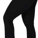 Sunzel Flare Leggings, Crossover Yoga Pants with Tummy Control, High-Waisted and Wide Leg (Black, XXL)