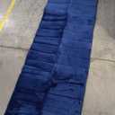 Buganda Memory Foam Bath Mat, 70" x 24", Ultra Soft and Non-Slip Bathroom Rugs, Water Absorbent and Machine Washable Bath Rug Runner for Bathroom, Shower, and Tub, Navy Blue