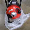 VEVOR 75FT x 2/4 Inch Sewer Snake Cleaning Machine on 4 Wheels Electri Drain Auger with 4 Cutters & Foot Switch