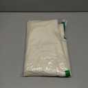 ALYVIA SPRING Cream Fabric Shower Curtain Liner Waterproof - Soft & Light-Weight Cloth Shower Liner with 3 Magnets, Hotel Quality & Machine Washable - Standard Size 72x72, Cream