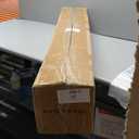 60 Pcs 6ft Half Christmas Tree with Ornaments and 150 LED Lights Artificial Half-Shape Christmas Tree with Poinsettia Berry Picks Topper Star Balls for Xmas Holiday Decoration(Dark Green)