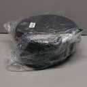 4 Pcs Round Memory Foam Chair Cushion 13'' Round Bar Stool Cushion Soft Memory Foam Anti Slip Seat Lumbar Support Pillow Home Decor Christmas Winter Gift for Bar Kitchen Living Room(Black)