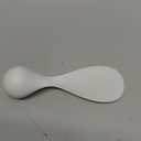 Creative Tumbler Anti-Stick Rice Spoon, 2025 New Tumbler Rice Spoon Tumbler Rice Spatula, Non-Stick Rice Standing Tumbler Rice Spoon, Standable and Easy to Clean, Kitchen Gadgets ,  White