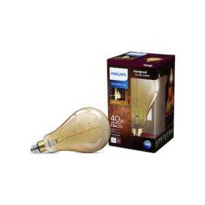 Philips Vintage Edison A50 Led Decorative Light Bulb
