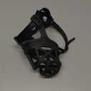 BARKLESS Dog Muzzle, Basket Muzzle for Biting, Chewing and Scavenging, Humane Cage Mouth Cover, Perfect for Grooming and Training Small Aggressive Reactive Dogs (XS, Black)