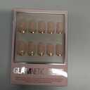 Glamnetic Press On Nails Short Round Faux Ongles Ronds Courts
