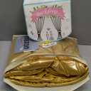 10x10 ft Gold Sequin Backdrop Curtain Panels for Parties, Wrinkle Free Glitter Photo Backdrop Drapes 2 Panels 5x10FT Shimmer Back Drop Cloth for Wedding Birthday Christmas Photography Background