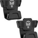 Magnetic Car Gun Mount, Gun Holder Rack with Safety Trigger Guard Protection, Easy Conceal in Vehicle, Truck, Safes, Walls, Heavy Duty Car