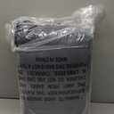 CYMULA Full Size Mattress Topper - Extra Thick Cooling Mattress Pad Cover for Back Pain - Soft Mattress Protector Firm Bed Topper Pillow Top with 8-21 Inch Deep Pocket 3D Snow Down Alternative Fill (Grey)