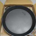 LI-GELISI 18-inch Pre-Seasoned Cast Iron Skillet - Dual Assist Handles - Nitrided Rust-Proof - For Oven, Stovetop, Grill & Campfire