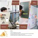 2 x Magnetic Tape Strips with Adhesive,Transparent Release Film (Width 1/2" Thickness 60 mil, 40 FT)