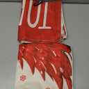 Geefuun Red Christmas Pillow Covers Decorations Indoor Home Decor 18 x 18 Set of 4 - Xmas/Holiday/Winter Bedroom Decorative Pillowcase for Couch, BedNo Fillers