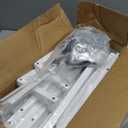 FAVOOSTY 46.8" Skinny Console Table with Charging Station and LED Light,5.9" Narrow Sofa Table with Power Outlets and Type C & USB Port, Behind Couch Table for Living Room, Hallway, EntryWay, White