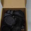 Idepet Dog Suspender Boots, Tall Dog Boots Anti-Slip & Fall Waterproof Shoes Leggings, Adjustable Suspender Boots for Winter Snow Rain Hiking Paws Protector(Black, 3)