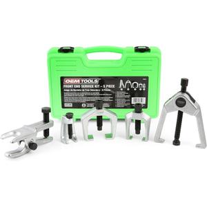 OEMTOOLS 26554 Front End Service Kit, Pitman Arm Puller & Ball Joint Separator, Tie Rod Removal Tool for Suspension Maintenance