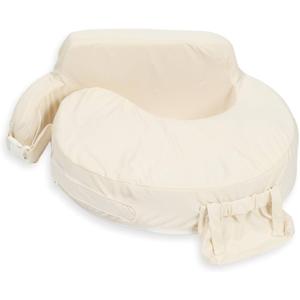 My Brest Friend Super Deluxe Nursing Pillow - Enhanced Comfort & Ergonomic Breastfeeding Pillow for Ultimate Support For Mom & Baby - Adjustable and with Handy Side Pocket, Platinum1K+ bought in past month