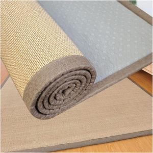 HSYFdy Natural Fiber Bamboo Carpet Traditional Japanese Tatami Mat, 1.5cm Thickness Indoor Runner Area Rug for Living Room, Bedroom or Any Indoor Space (Size : 0.8x1m/3x3ft)